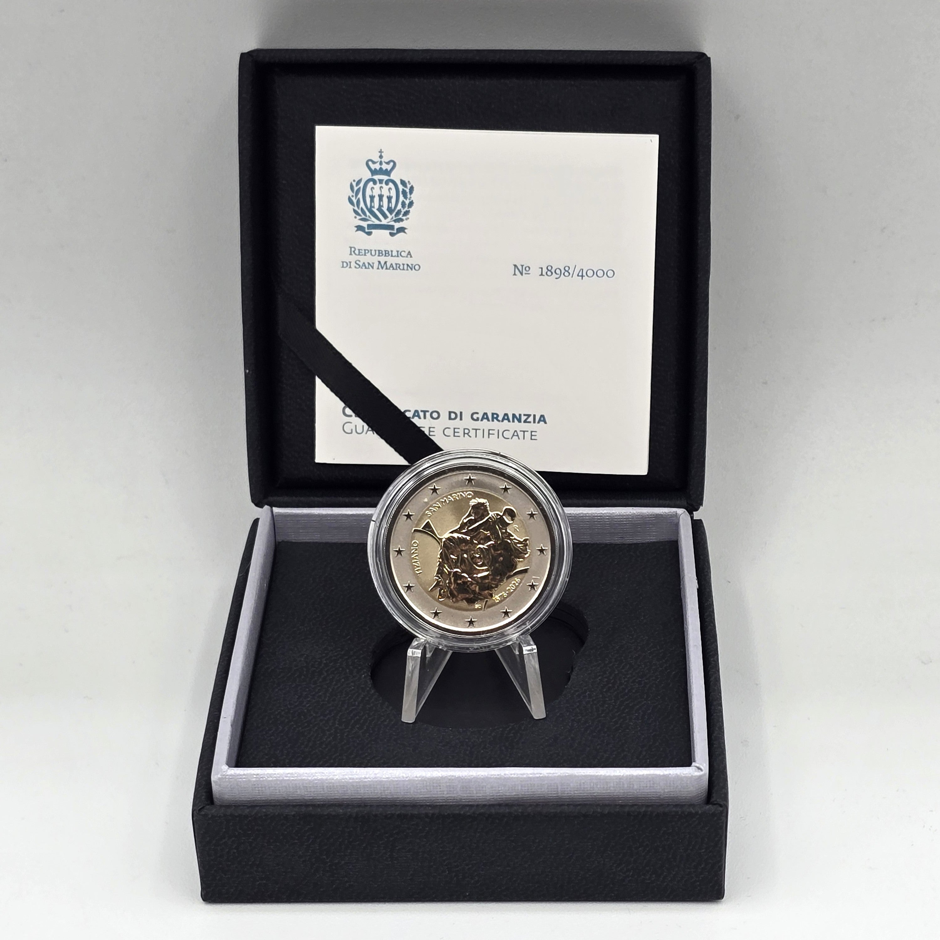 2026 Tiziano REVERSE - 2€ San Marino Proof